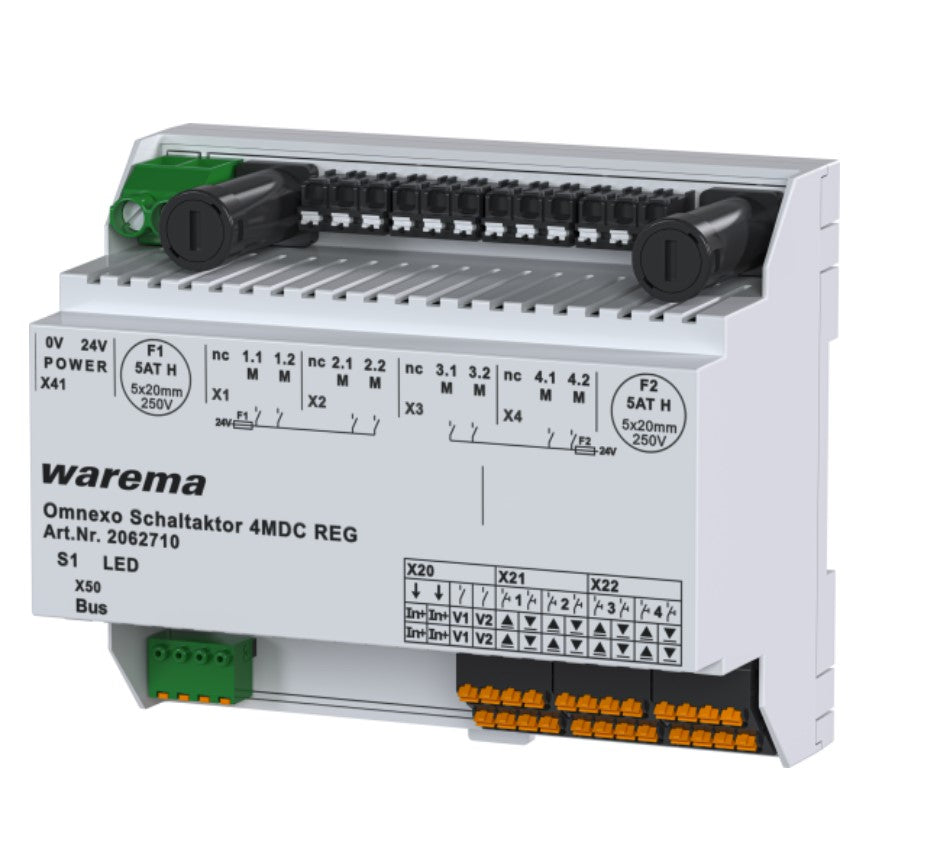 WAREMA Omnexo Schaltaktor 4MDC AP/REG -2062709 -2062710